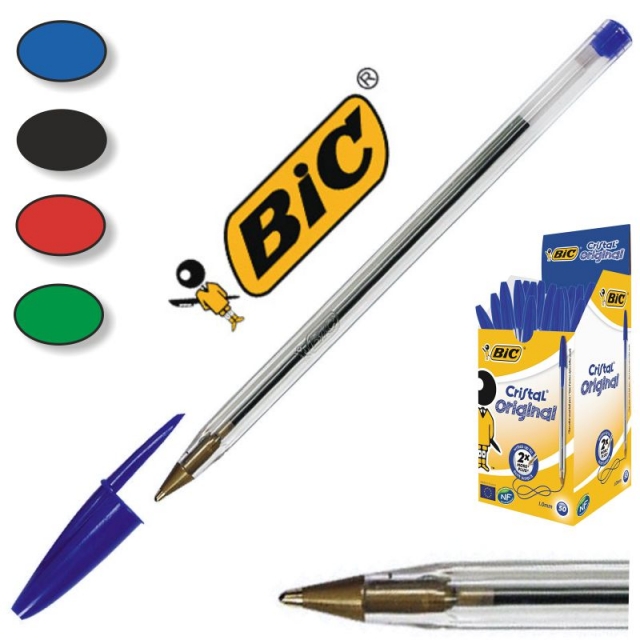 Bolígrafo Bic Cristal - Material escolar