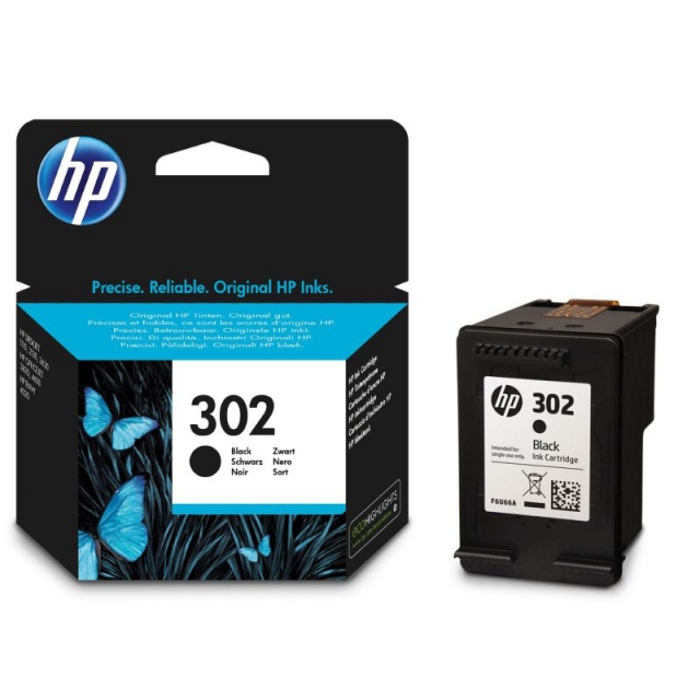 Comprar Cartucho original HP 302 negro F6U66AE