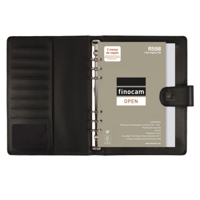 interior agenda finocam easy leo 500 negro