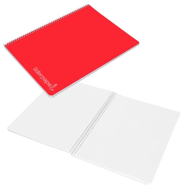 cuaderno libreta hojas blancas en blanco folio