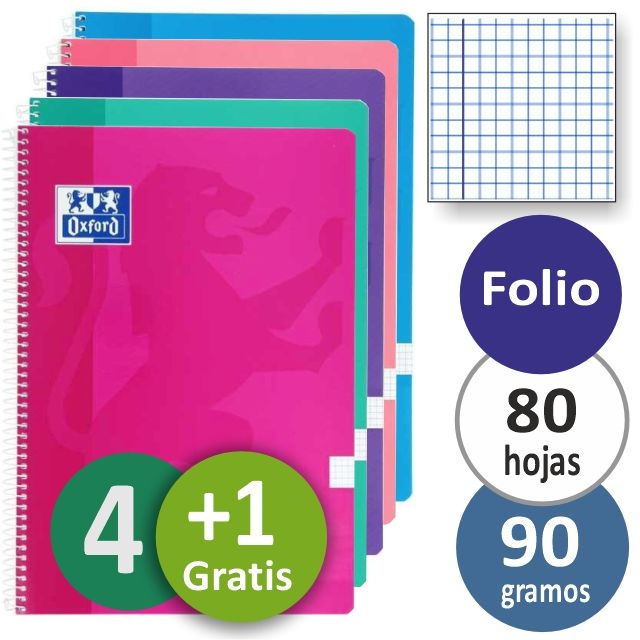 Comprar Cuadernos Oxford tapas blandas Tendencia, nuevos colores