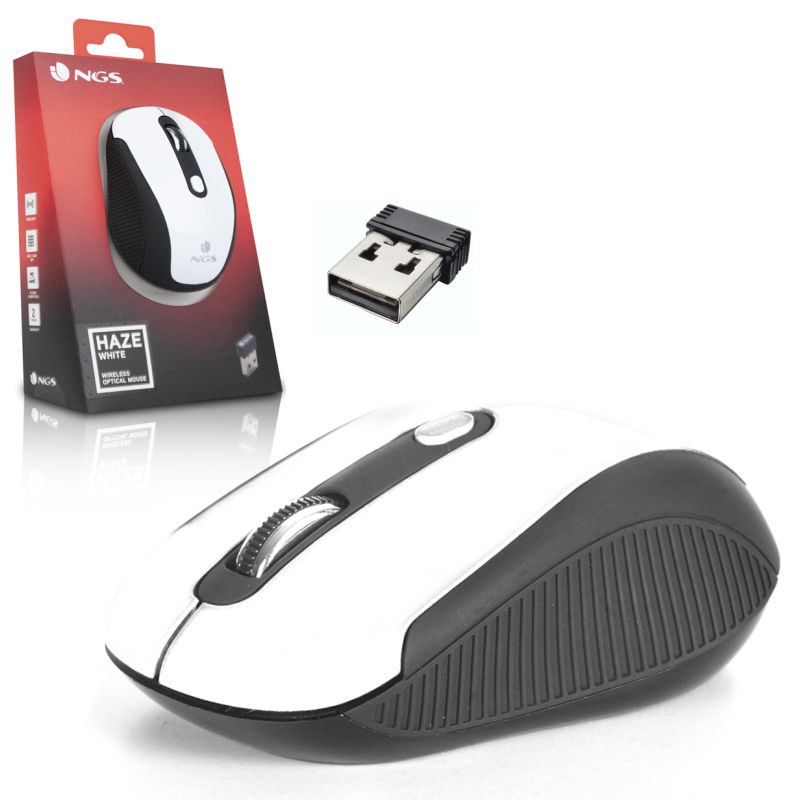 Ratón NGS Easy Betta cable USB, zurdos y diestros