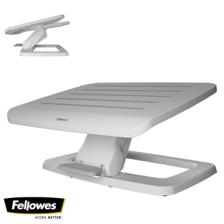 Reposapis Autoajustable Fellowes Hana blanco  100016999