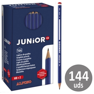 Classpack 144 lpices de madera Junior  Alpino JU000014