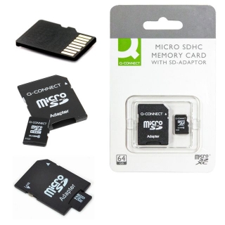 Tarjeta Micro SD Q-Connect 64 GB  KF16128