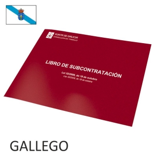 Libro Subcontratacin oficial Xunta de galicia  Self-office 09991