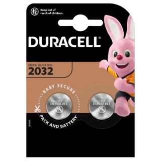 Pila CR2032 Duracell, de boton, pack  990353