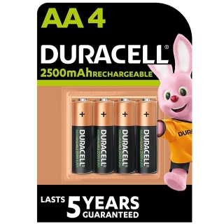 Pilas AA LR06 recargables, Duracell Recharge  75071755