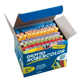 Tizas Giotto Robercolor antipolvo colores surtidos,  539000