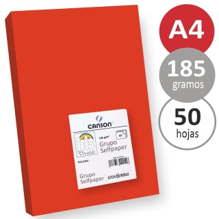 Pack 50 cartulina Canson Din
